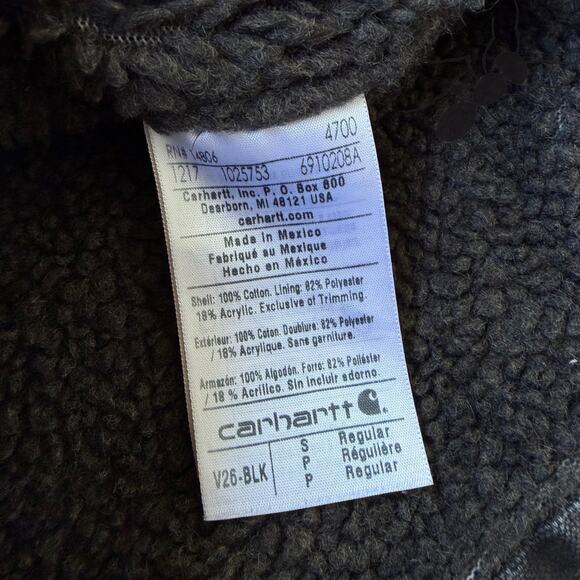 Vintage Y2K Carhartt V26 black work wear vest - Picture 3 of 5